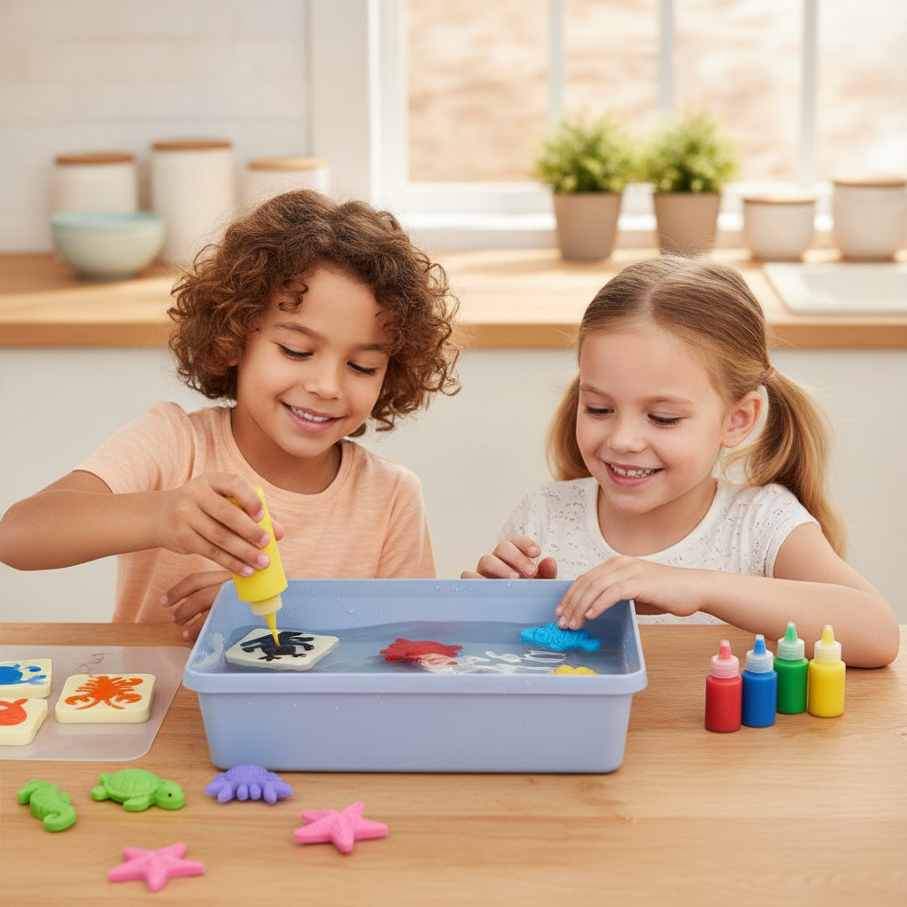 Bunte Unterwasserwelten aus eigener Hand gestalten