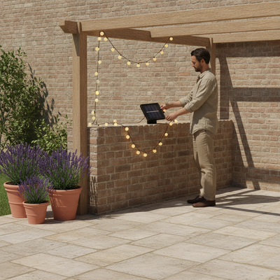 Positionner le panneau solaire