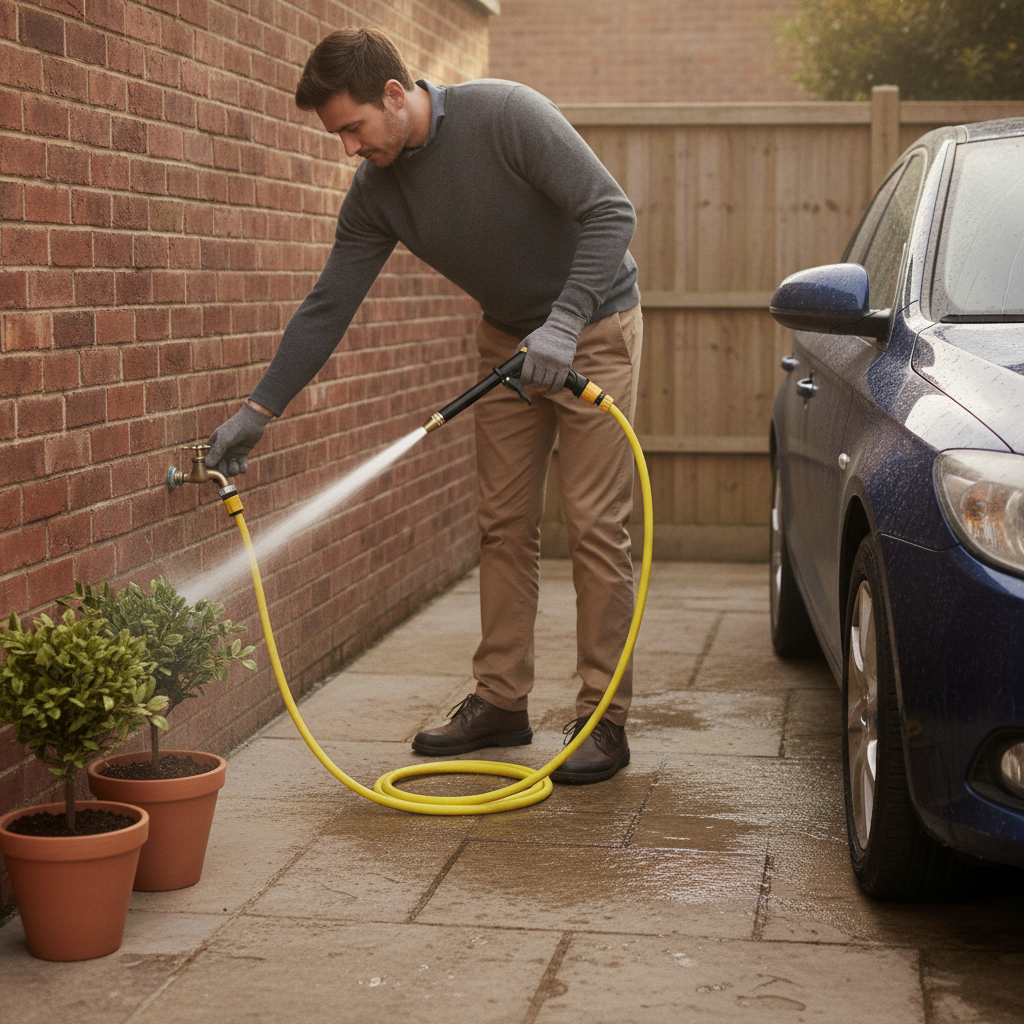 Build up water pressure