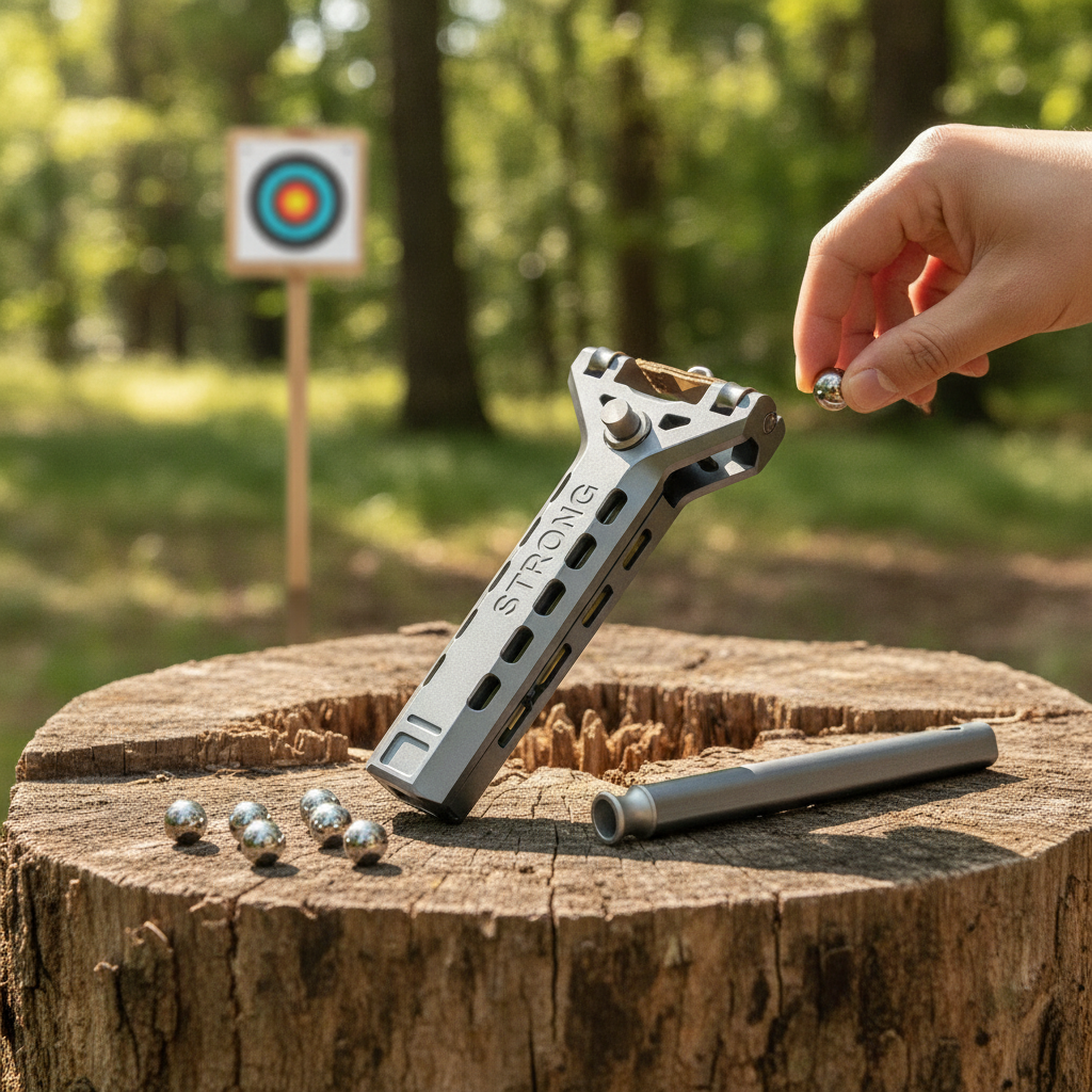 These 4 strengths make the aluminum slingshot a precision tool