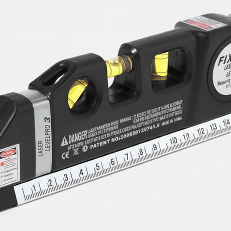 Laser-Messgerät 4-in-1 mit Entfernungsmessung und Flächenberechnung — technical_key_benefits.centre_ring_image