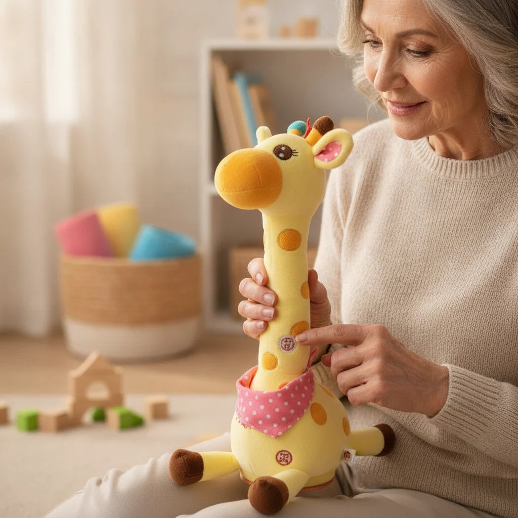 When a Cuddly Toy and Language Development Come Together