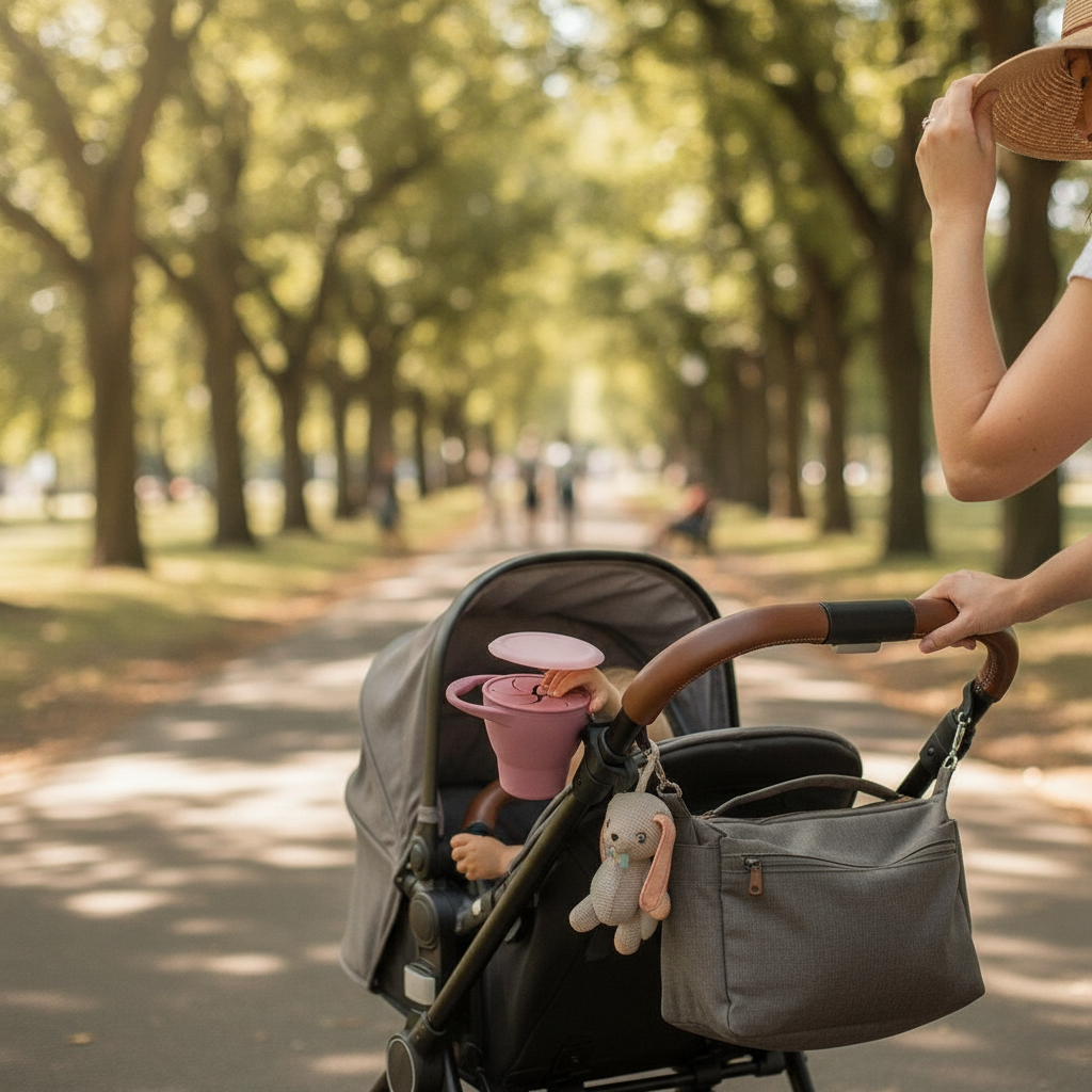 Im Kinderwagen