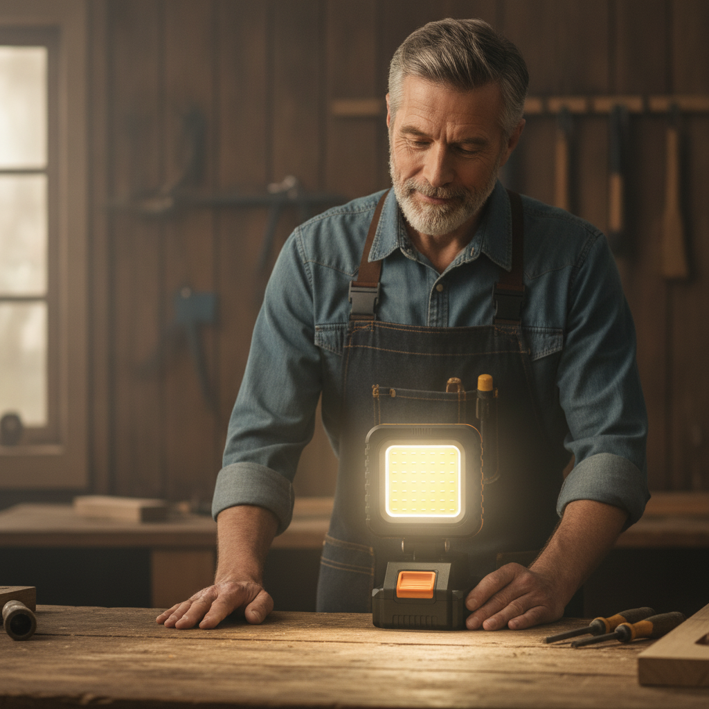 Estas 4 fortalezas hacen que la lámpara de trabajo con batería sea indispensable