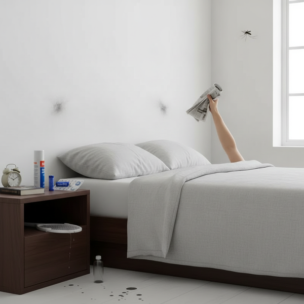 Elektrische Fliegenklatsche mit UV-Licht, faltbar — technical_before_after.without_card_image