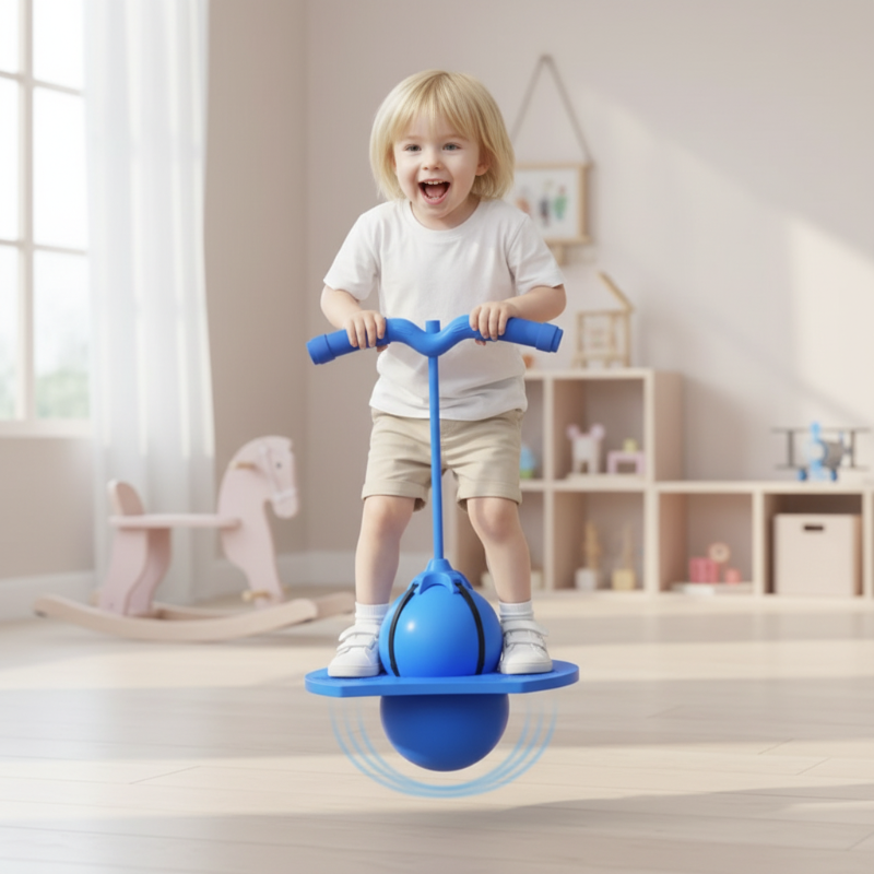 Balance-Hüpfball – Spaßiges Fitness für Kinder & Erwachsene - Zorenza
