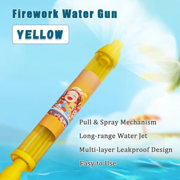 Wasserpistole mit Feuerwerk-Sprüheffekt -    Zorenza