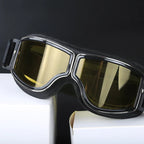 Motorradbrille Vintage mit einstellbarem Band -    Zorenza