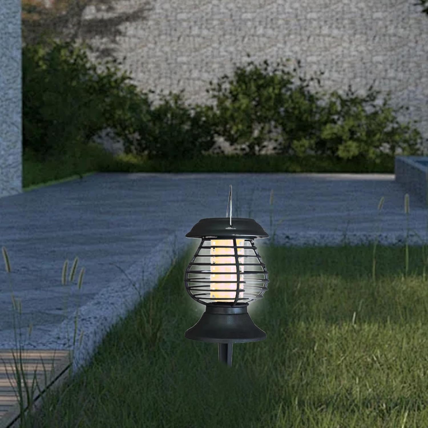 Solar Insektenlampe mit UV-Licht gegen Mücken -    Zorenza