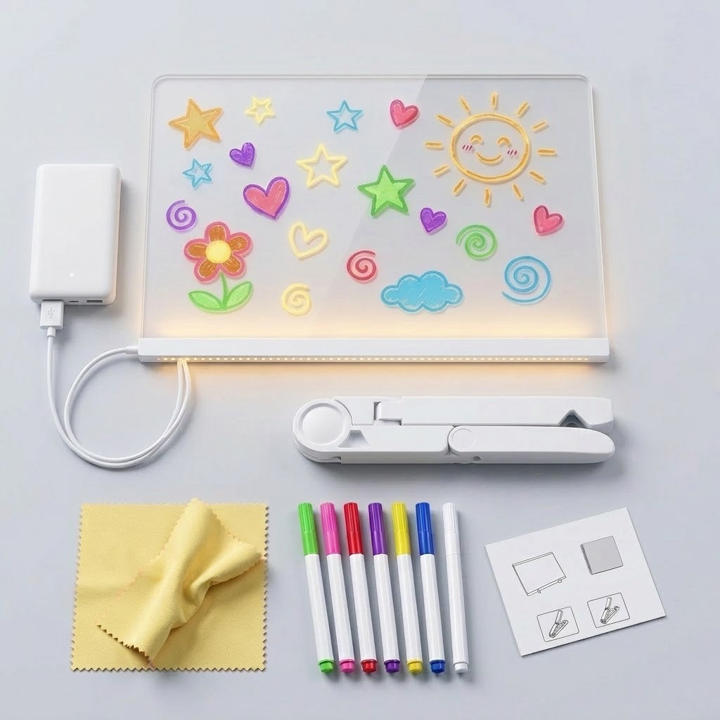LED Zeichentafel Acrylcm für Kinder -    Zorenza