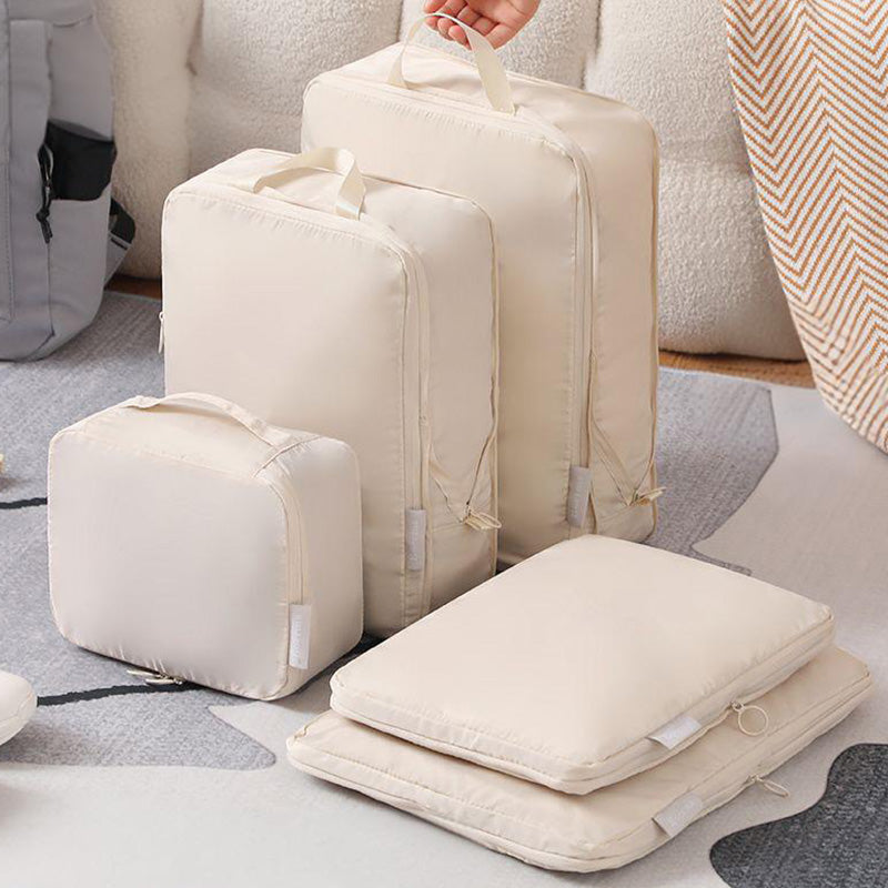 Kompressions-Packwürfel Set 6-teilig – Platzsparend packen Zorenza