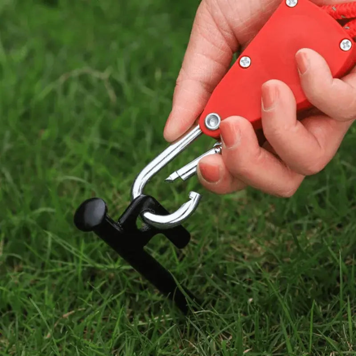 1+1 GRATIS | Winddichtes Spannseil mit reflektierendem Garn – Sicherer Halt für Ihre Outdoor-Ausrüstung Zorenza