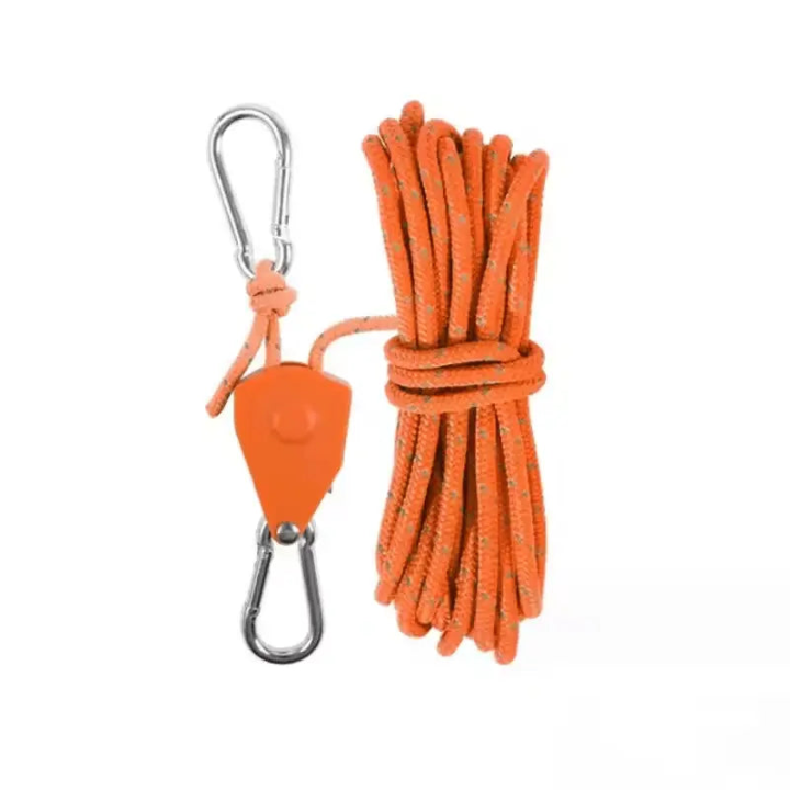 1+1 GRATIS | Winddichtes Spannseil mit reflektierendem Garn – Sicherer Halt für Ihre Outdoor-Ausrüstung Zorenza