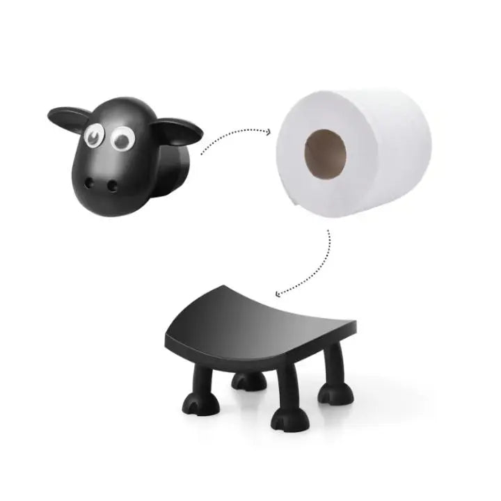 1+1 Gratis | Charmantes Schaf-Toilettenpapierhalter Zorenza