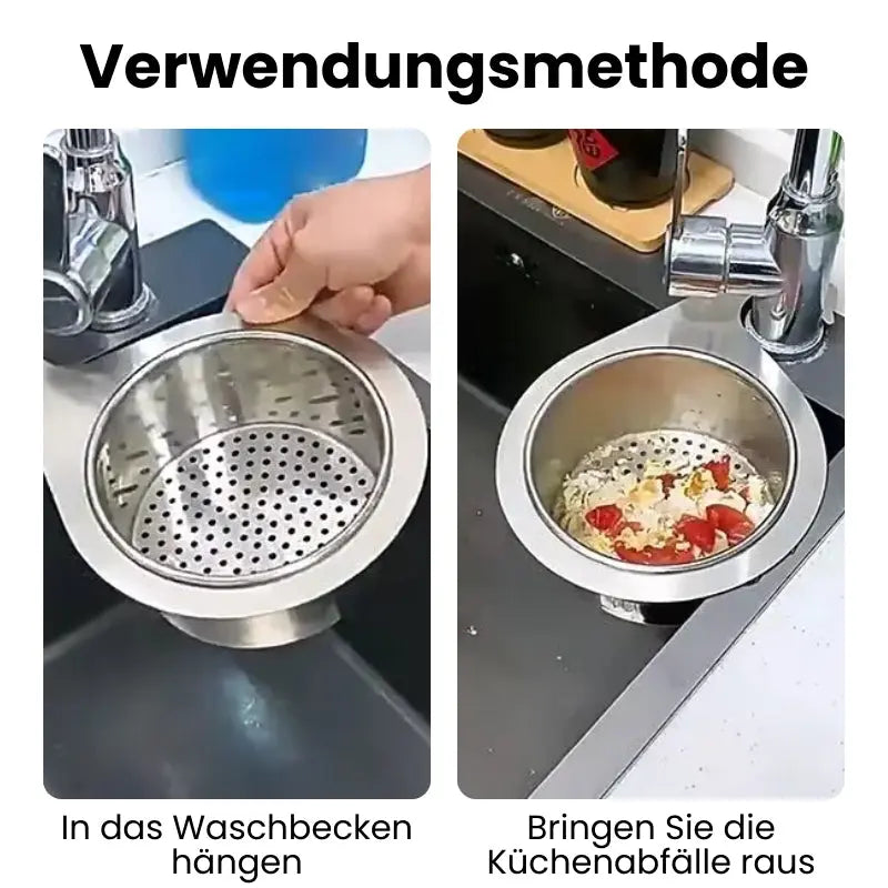 1+1 Gratis | Platzsparender Spülbecken-Sieb Mivoza Deutschland