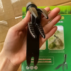 Unkrautstecher Edelstahl mit langem Griff – abnehmbar und ergonomisch -    Zorenza