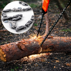 Klapp-Handsäge für Camping und Outdoor mit Feuerstarter -    Zorenza