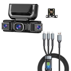 4-Kanal Dashcam mit 360° Rundumsicht und Nachtsicht -    Zorenza