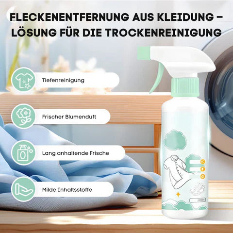 Fleckenentferner-Spray für Textilien – Flecken weg, kein Tropfen Zorenza