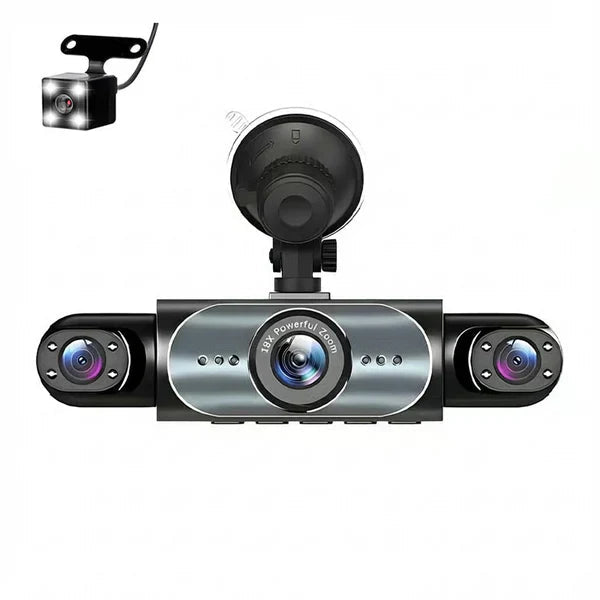 Dashcam 360° 4-Kamera-System mit Nachtsicht und Parküberwachung -    Zorenza