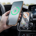 Smartphone-Halterung mit kabelloser Ladefunktion für das Auto -    Zorenza