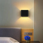 LED-Wandleuchte Würfel – Kabellos, Dimmbar, USB-aufladbar (2er-Set) -    Zorenza