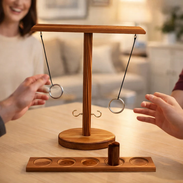 Holz-Ringwurfspiel – Spaß für die ganze Familie Zorenza