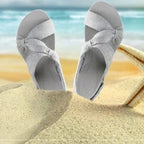 Damen Sandalen mit Keilabsatz und Schleifendetail -    Zorenza
