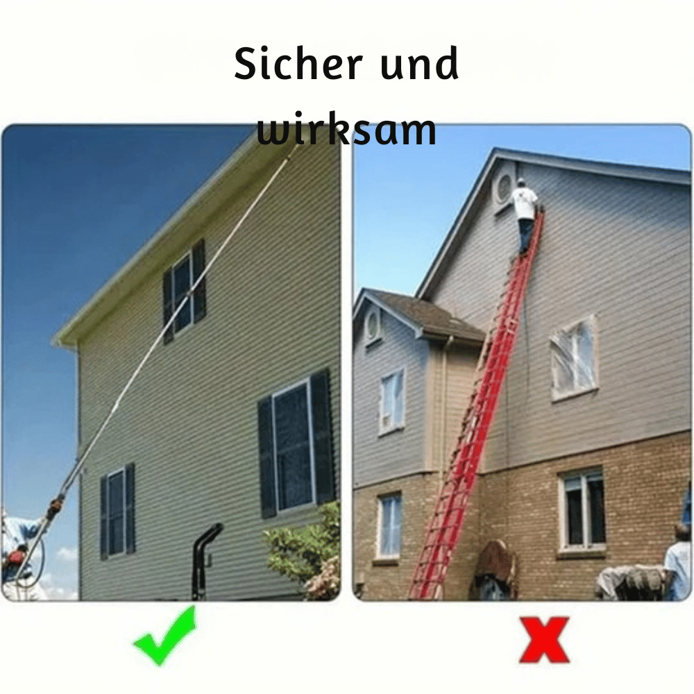 Teleskop-Hochdruckreiniger Verlängerungsstange aus Messing Zorenza