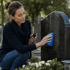 Grabstein Glanzpflege Spray mit Schutzfilm – 100 ml -    Zorenza
