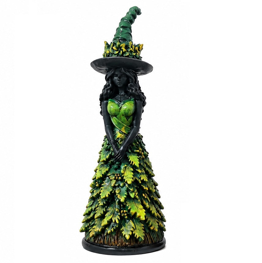 Hexenfigur Gothic mit Herbstdetails -    Zorenza