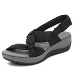 Damen Sandalen mit Keilabsatz und Schleifendetail -    Zorenza