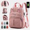 Oxford Rucksack mit USB-Ladefunktion – wasserdicht & viele Fächer Zorenza