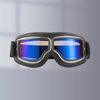 Motorradbrille Vintage mit einstellbarem Band -    Zorenza