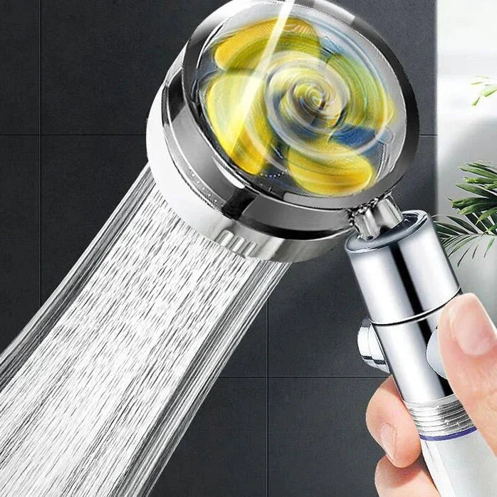 Hochdruck-Duschkopf mit 360° Drehung und Turbotechnologie -    Zorenza