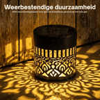 Solar-Projektionsleuchte mit Mandala-Muster -    Zorenza