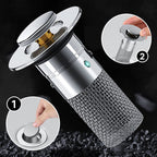 Abflussfilter Edelstahl mit Pop-up-Mechanismus -    Zorenza
