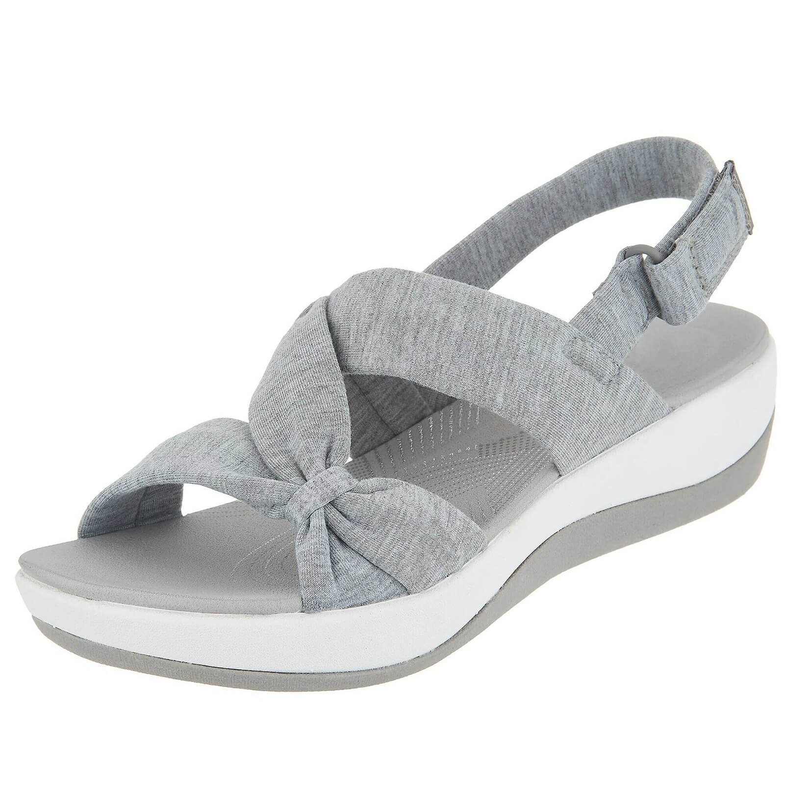 Damen Sandalen mit Keilabsatz und Schleifendetail -    Zorenza