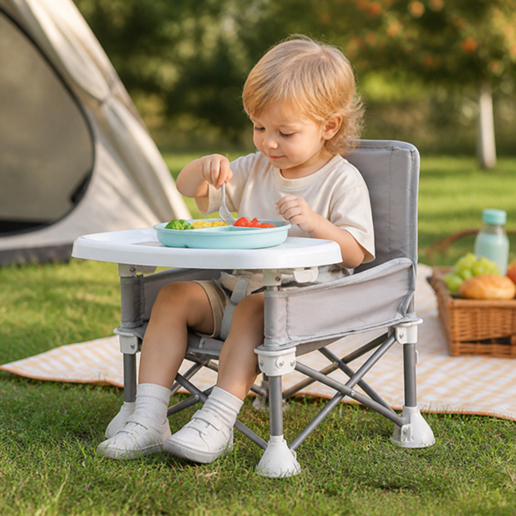 Kinderstuhl klappbar für draußen und drinnen -    Zorenza