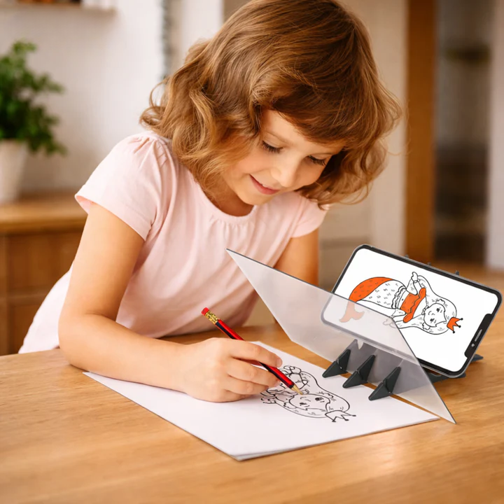 Zeichenbrett mit Handyhalterung – Bilder präzise nachzeichnen Zorenza