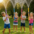 Wasserkanone Kunststoff 44,5 cm – Pumpaktion für Garten und Strand -    Zorenza