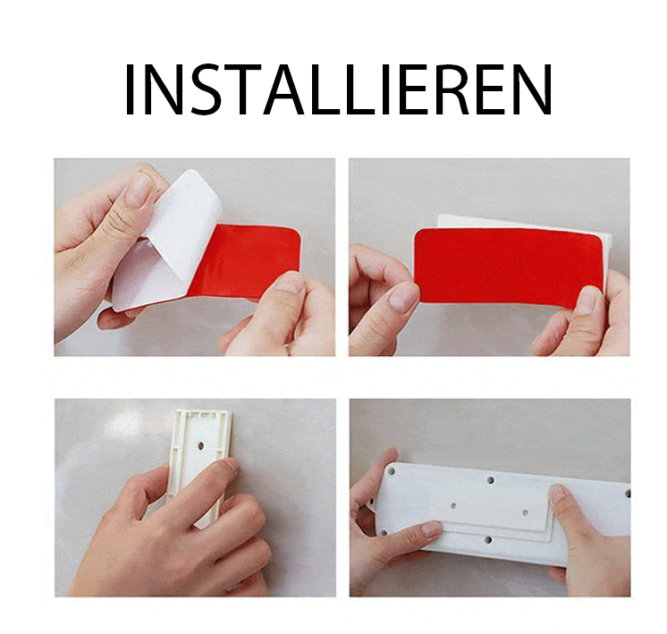 Steckdosen-Wandhalterung selbstklebend ohne Bohren -    Zorenza