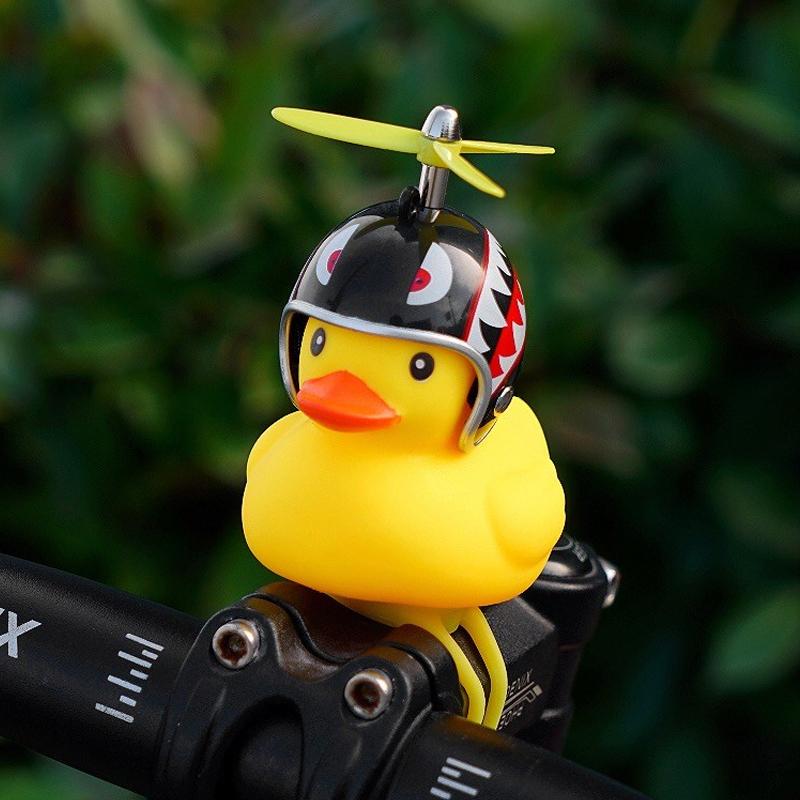 Fahrradklingel Ente mit LED-Licht und Hupe -    Zorenza