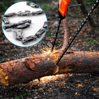 Survival-Kettensäge mit Feuerstarter – Kompakt & Klappbar Zorenza