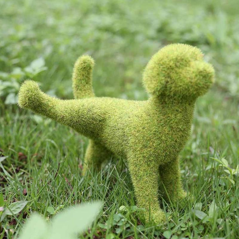 Moosfigur Tierdekoration mit verschiedenen Tiermotiven -    Zorenza