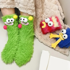 3D-Motivsocken Fleece – Kuschelig Warm für Zuhause -    Zorenza