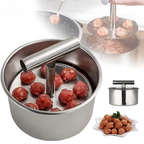 Fleischbällchenformer Edelstahl mit ergonomischem Griff -    Zorenza