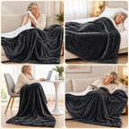 Heizdecke Flanell mit 9 Heizstufen -    Zorenza