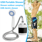 Campingdusche USB Akku mit faltbarem Wassereimer 20L -    Zorenza