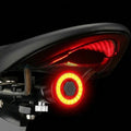 Rücklicht für Fahrrad mit Bremslicht-Funktion und 6 Modi -    Zorenza